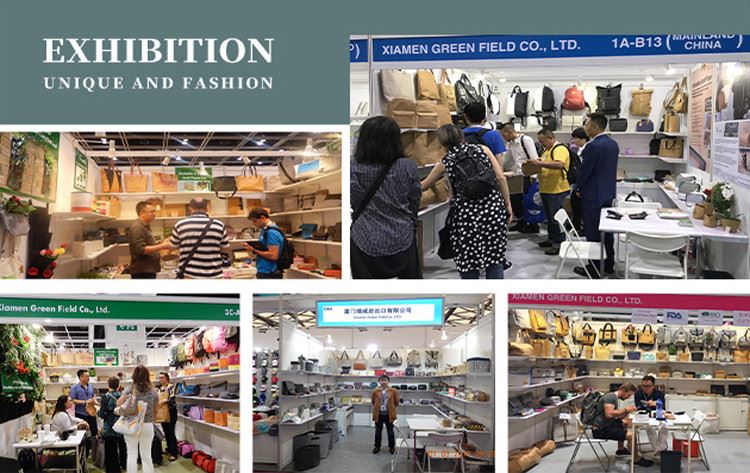 Green Field Exhibition for Washable Kraft Paper Lunch Bags