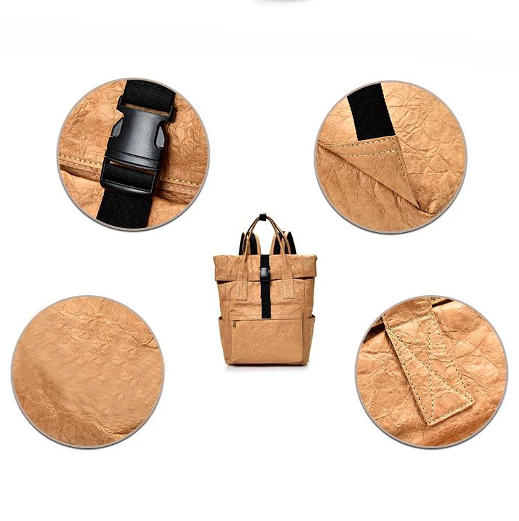 Eco-friendly Tyvek Paper Roll Top Backpack Eco-friendly Tyvek Paper Roll Top Backpack