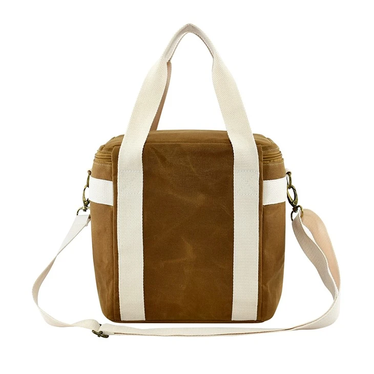 OEM Waxed Canvas Lunch Cooler Crossbody Bag