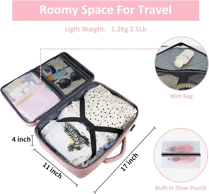Carry On Backpack With USB Charging Port